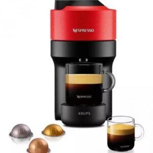 Krups Nespresso Vertuo Pop Pod Coffee Machine - Red | XN920540