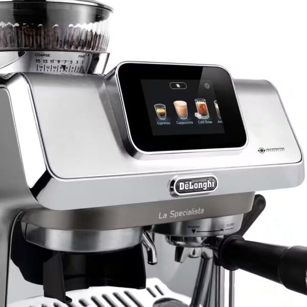 Delonghi La Specialista Touch Bean to Cup Espresso Coffee Machine - Metal | EC9455.M - Image 3