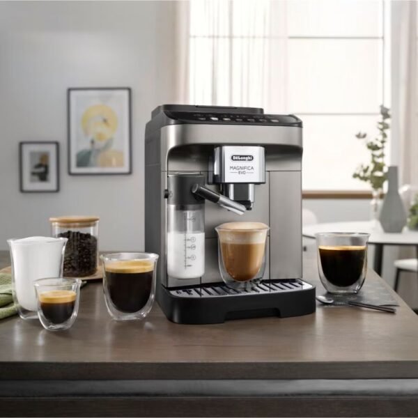 DeLonghi Magnifica Evo Automatic Bean to Cup Coffee Machine - Titanium Black | ECAM290.83.TB - Image 2