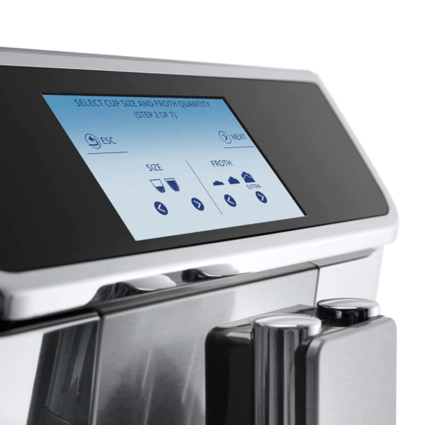 DeLonghi PrimaDonna Elite Experience 2L Automatic Coffee Machine - Metal Silver | ECAM650.85.MS - Image 2