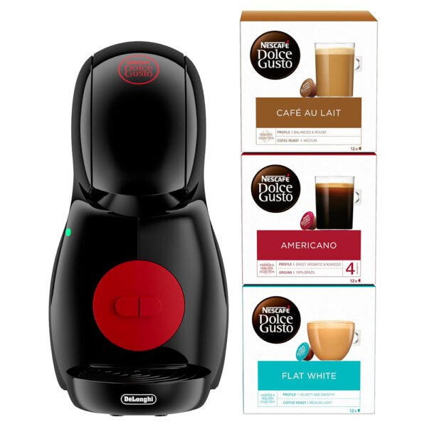 DeLonghi NESCAFE Dolce Gusto Piccolo XS Manual Coffee Machine Bundle - Black | EDG210.BBUNDL - Image 5