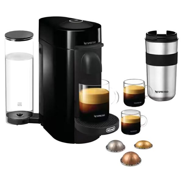 DeLonghi Nespresso Vertuo Plus Capsule Coffee Machine - Black | ENV150.B - Image 3