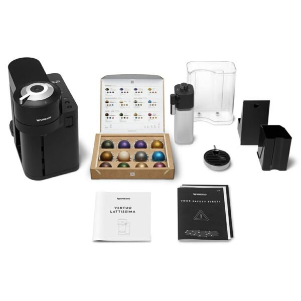 Nespresso Vertuo Lattissima Coffee Machine - Black | ENV300.B - Image 6