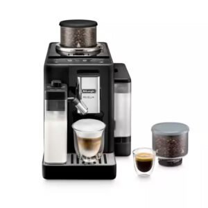 DeLonghi Rivelia 1.4L Automatic Bean to Cup Coffee Machine - Onyx Black | EXAM440.55.B
