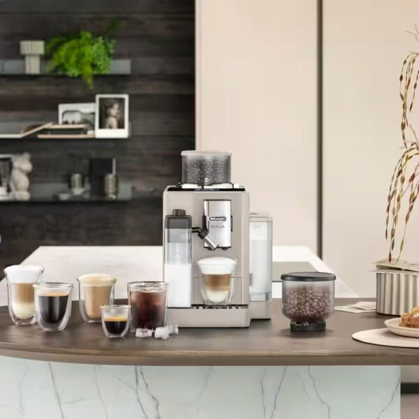 DeLonghi Rivelia 1.4L Automatic Coffee Machine - Sand Beige | EXAM440.55.BG - Image 6