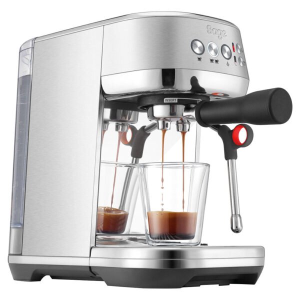 Sage The Bambino Plus Coffee Machine - Brushed Stainless Steel | SES500BSS4GUK1 - Image 3