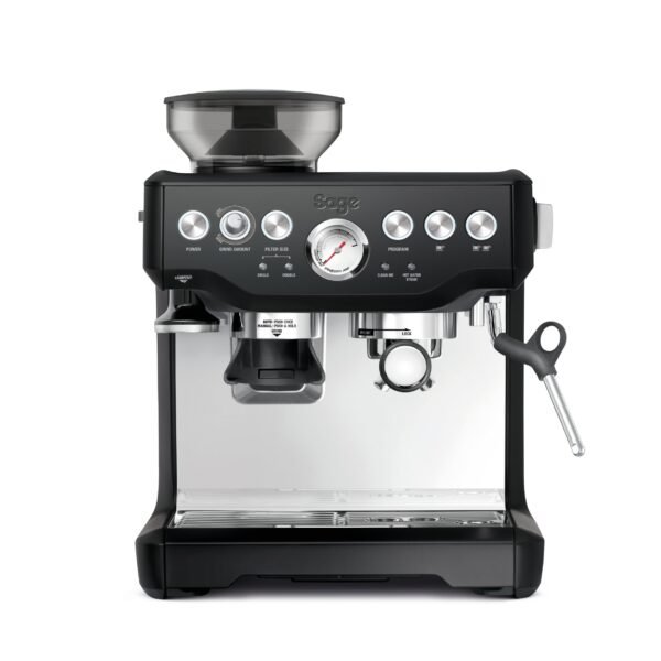 Sage The Barista Express Bean to Cup Coffee Machine - Black Truffle | SES875BTR2GUK1