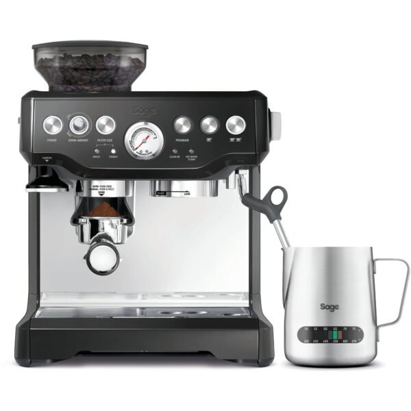Sage The Barista Express Bean to Cup Coffee Machine - Black Truffle | SES875BTR2GUK1 - Image 2