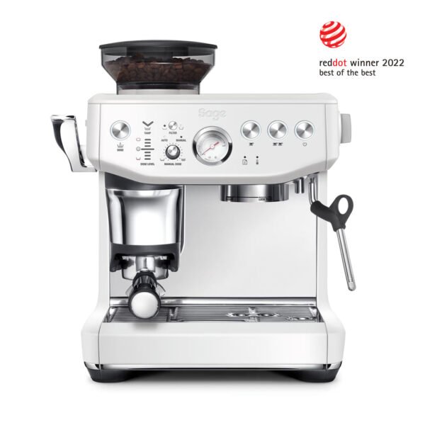 Sage The Barista Express Impress Coffee Machine - Sea Salt | SES876SST4GUK1