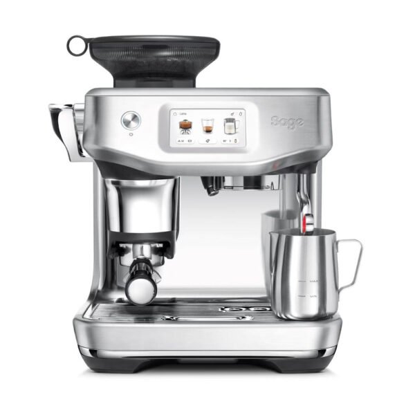 Sage the Barista Touch Impress 2L Bean to Cup Coffee Machine - Brushed Stainless Steel | SES881BSS4GUK1