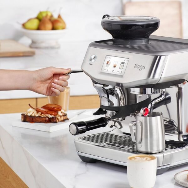 Sage the Barista Touch Impress 2L Bean to Cup Coffee Machine - Brushed Stainless Steel | SES881BSS4GUK1 - Image 10