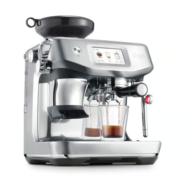 Sage the Barista Touch Impress 2L Bean to Cup Coffee Machine - Brushed Stainless Steel | SES881BSS4GUK1 - Image 2