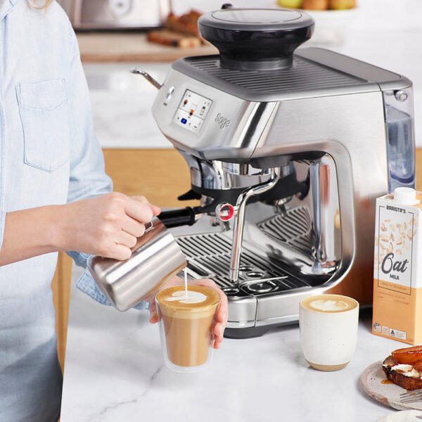 Sage The Barista Touch Impress 2L Bean To Cup Coffee Machine - Black Stainless Steel | SES881BST4GUK1 - Image 10