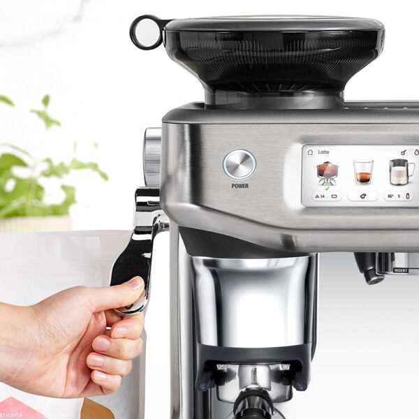 Sage The Barista Touch Impress 2L Bean To Cup Coffee Machine - Black Stainless Steel | SES881BST4GUK1 - Image 8