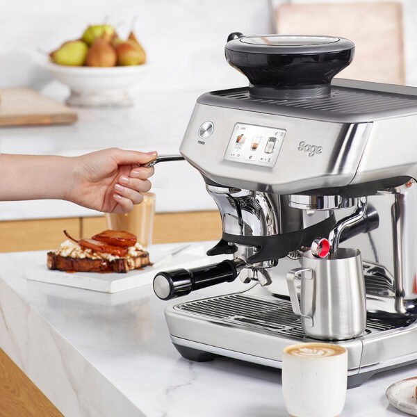 Sage The Barista Touch Impress 2L Bean To Cup Coffee Machine - Black Stainless Steel | SES881BST4GUK1 - Image 13