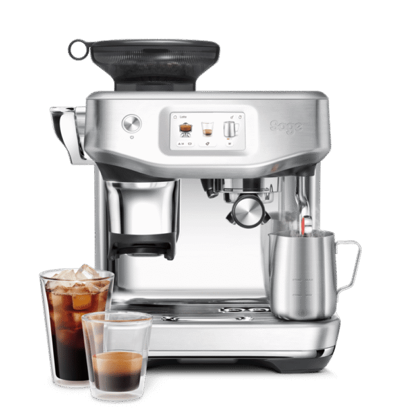 Sage Barista Touch Impress 2L Bean To Cup Coffee Machine - Brushed Stainless Steel | SES882BSS4GUK1
