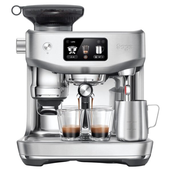 Sage The Oracle Jet Bean to Cup Espresso Coffee Machine - Brushed Stainless Steel | SES985BSS4GUK1