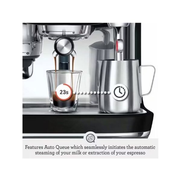Sage Oracle Jet Automatic Bean to Cup Coffee Machine - Black Truffle | SES985BTR4GUK1 - Image 3
