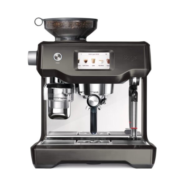 Sage Oracle Touch Espresso Coffee Machine - Black Stainless Steel | SES990BST4GUK1