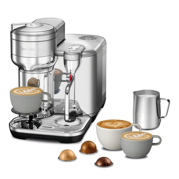 Sage The Vertuo Creatista Nespresso Coffee Machine - Brushed Stainless Steel | SVE850BSS4GUK1 - Image 7