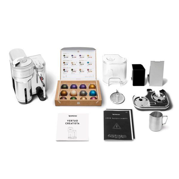 Sage The Vertuo Creatista Nespresso Coffee Machine - Brushed Stainless Steel | SVE850BSS4GUK1 - Image 4