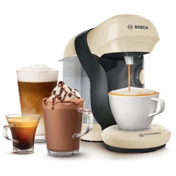 Bosch Tassimo Style Coffee Machine - Cream | TAS1107GB - Image 2
