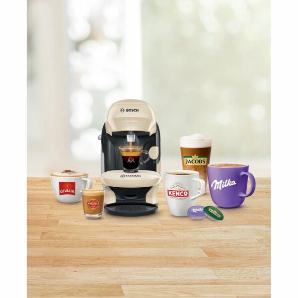 Bosch Tassimo Style Coffee Machine - Cream | TAS1107GB - Image 5