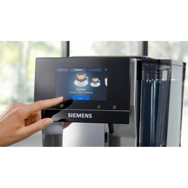 Siemens EQ700 Bean to Cup Coffee Machine - Black & Haze | TP715GB1 - Image 4