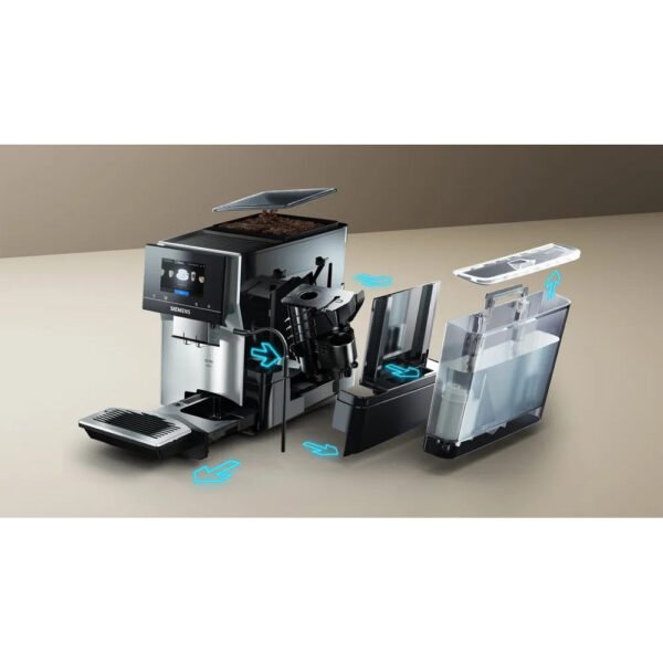 Siemens EQ700 Bean to Cup Coffee Machine - Black & Haze | TP715GB1 - Image 2