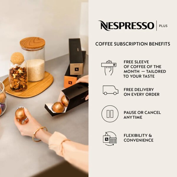 Krups Nespresso Vertuo Pop Pod Coffee Machine - Red | XN920540 - Image 4